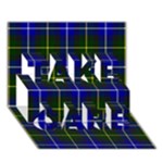 MacNeil of Barra Tartan TAKE CARE 3D Greeting Card (7x5)