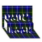 MacNeil of Barra Tartan You Rock 3D Greeting Card (7x5)