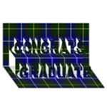 MacNeil of Barra Tartan Congrats Graduate 3D Greeting Card (8x4)