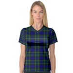 MacNeil of Colonsay Tartan Women s V-Neck Sport Mesh Tee