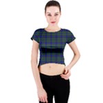 MacNeil of Colonsay Tartan Crew Neck Crop Top
