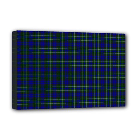 MacNeil of Colonsay Tartan Deluxe Canvas 18  x 12  (Stretched) from ArtsNow.com