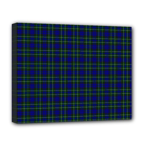 MacNeil of Colonsay Tartan Deluxe Canvas 20  x 16  (Stretched) from ArtsNow.com