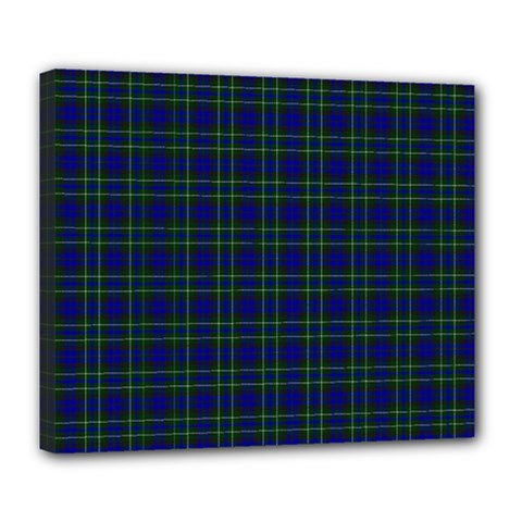 MacNeil of Colonsay Tartan Deluxe Canvas 24  x 20  (Stretched) from ArtsNow.com