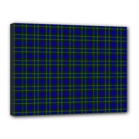 MacNeil of Colonsay Tartan Canvas 16  x 12  (Stretched) from ArtsNow.com