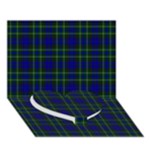 MacNeil of Colonsay Tartan Heart Bottom 3D Greeting Card (7x5)