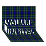 MacNeil of Colonsay Tartan YOU ARE INVITED 3D Greeting Card (7x5)