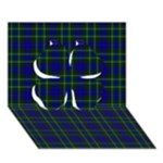 MacNeil of Colonsay Tartan Clover 3D Greeting Card (7x5)