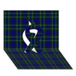 MacNeil of Colonsay Tartan Ribbon 3D Greeting Card (7x5)