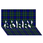 MacNeil of Colonsay Tartan SORRY 3D Greeting Card (8x4)