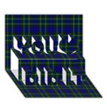 MacNeil of Colonsay Tartan You Did It 3D Greeting Card (7x5)