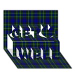 MacNeil of Colonsay Tartan Get Well 3D Greeting Card (7x5)