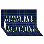 MacNeil of Colonsay Tartan Congrats Graduate 3D Greeting Card (8x4)
