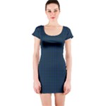 Campbell Tartan Short Sleeve Bodycon Dress