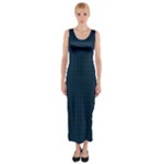 Campbell Tartan Fitted Maxi Dress
