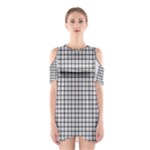 MacFarlane Tartan Women s Cutout Shoulder Dress