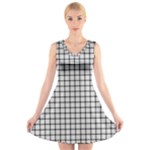 MacFarlane Tartan V-Neck Sleeveless Dress