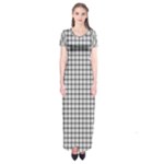 MacFarlane Tartan Short Sleeve Maxi Dress