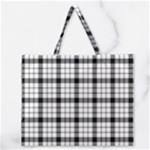 MacFarlane Tartan Zipper Large Tote Bag