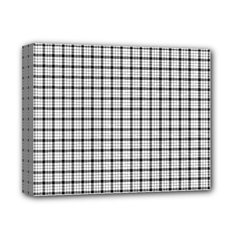 MacFarlane Tartan Deluxe Canvas 14  x 11  (Stretched) from ArtsNow.com