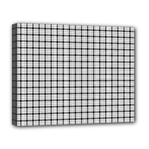 MacFarlane Tartan Deluxe Canvas 20  x 16  (Stretched) from ArtsNow.com