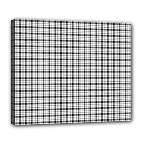 MacFarlane Tartan Deluxe Canvas 24  x 20  (Stretched) from ArtsNow.com