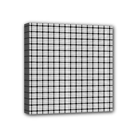 MacFarlane Tartan Mini Canvas 4  x 4  (Stretched) from ArtsNow.com