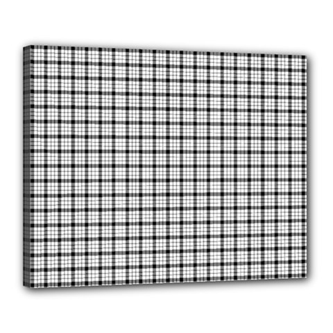 MacFarlane Tartan Canvas 20  x 16  (Stretched) from ArtsNow.com