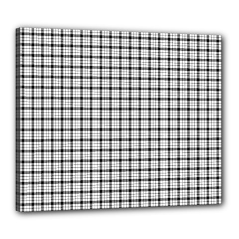 MacFarlane Tartan Canvas 24  x 20  (Stretched) from ArtsNow.com