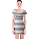 MacPherson Tartan Short Sleeve Bodycon Dress