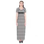 MacPherson Tartan Short Sleeve Maxi Dress