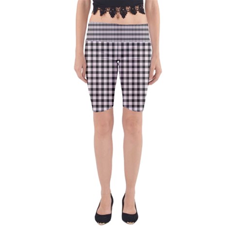 MacPherson Tartan Yoga Cropped Leggings from ArtsNow.com