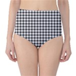 MacPherson Tartan High-Waist Bikini Bottoms