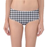 MacPherson Tartan Mid-Waist Bikini Bottoms
