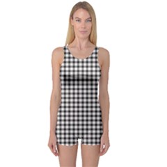 One Piece Boyleg Swimsuit 