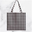Zipper Grocery Tote Bag 