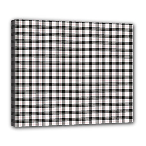 MacPherson Tartan Deluxe Canvas 24  x 20  (Stretched) from ArtsNow.com