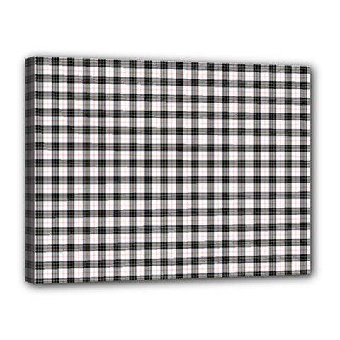 MacPherson Tartan Canvas 16  x 12  (Stretched) from ArtsNow.com