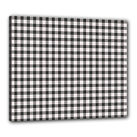MacPherson Tartan Canvas 24  x 20  (Stretched) from ArtsNow.com