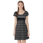 Douglas Tartan Short Sleeve Skater Dress