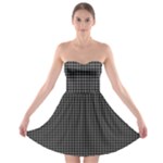 Douglas Tartan Strapless Bra Top Dress