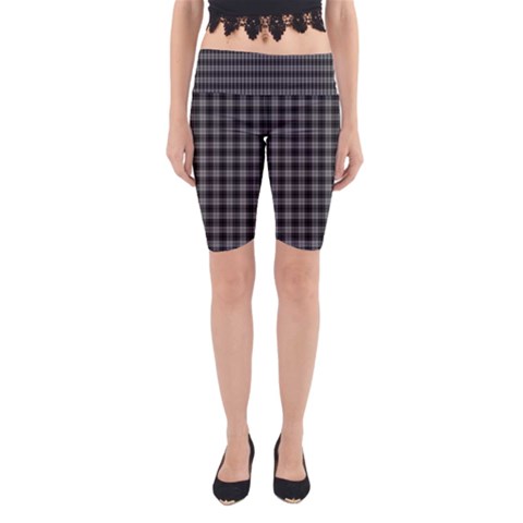 Douglas Tartan Yoga Cropped Leggings from ArtsNow.com