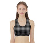 Douglas Tartan Women s Sports Bra with Border
