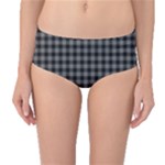 Douglas Tartan Mid-Waist Bikini Bottoms