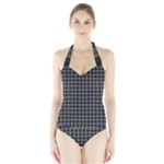 Douglas Tartan Women s Halter One Piece Swimsuit