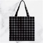 Douglas Tartan Zipper Grocery Tote Bag