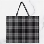 Douglas Tartan Zipper Large Tote Bag