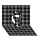 Douglas Tartan Ribbon 3D Greeting Card (7x5)