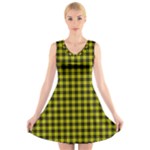 MacLachlan Tartan V-Neck Sleeveless Dress