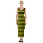 MacLachlan Tartan Fitted Maxi Dress